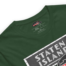 SHORT SLEEVE TEE SHIRT (uniSex) : STATEN ISLAND (updated classic)