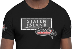 SHORT SLEEVE TEE SHIRT (uniSex) : STATEN ISLAND (updated classic)