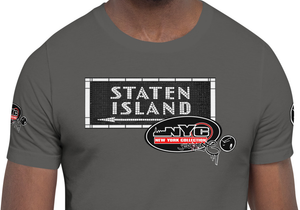 SHORT SLEEVE TEE SHIRT (uniSex) : STATEN ISLAND (updated classic)