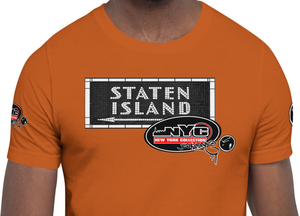 SHORT SLEEVE TEE SHIRT (uniSex) : STATEN ISLAND (updated classic)
