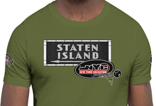 SHORT SLEEVE TEE SHIRT (uniSex) : STATEN ISLAND (updated classic)