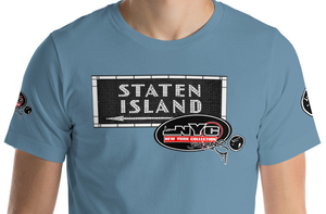 SHORT SLEEVE TEE SHIRT (uniSex) : STATEN ISLAND (updated classic)