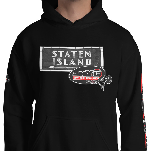 HOODIE (uniSex) : STATEN ISLAND (tiled) NYCollection 2020
