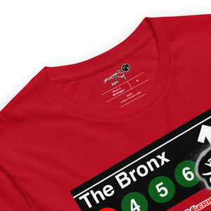 SHORT SLEEVE TEE  (uniSex) : THE BRONX -(2020 upgraded classic)