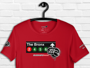 SHORT SLEEVE TEE  (uniSex) : THE BRONX -(2020 upgraded classic)