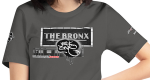 SHORT SLEEVE TEE  (uniSex) : THE BRONX (tiled) -(2020 upgraded classic)