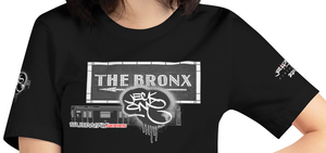 SHORT SLEEVE TEE  (uniSex) : THE BRONX (tiled) -(2020 upgraded classic)