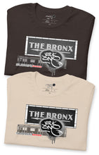 SHORT SLEEVE TEE  (uniSex) : THE BRONX (tiled) -(2020 upgraded classic)
