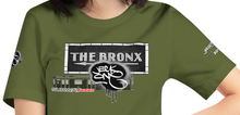 SHORT SLEEVE TEE  (uniSex) : THE BRONX (tiled) -(2020 upgraded classic)