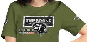 SHORT SLEEVE TEE  (uniSex) : THE BRONX (tiled) -(2020 upgraded classic)