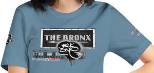 SHORT SLEEVE TEE  (uniSex) : THE BRONX (tiled) -(2020 upgraded classic)