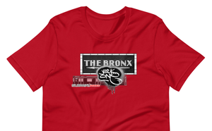 SHORT SLEEVE TEE  (uniSex) : THE BRONX (tiled classic)