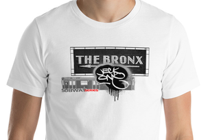 SHORT SLEEVE TEE  (uniSex) : THE BRONX (tiled classic)