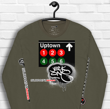 LONG SLEEVE TEE  (uniSex) : UPTOWN -(2020 upgraded classic)