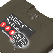 LONG SLEEVE TEE  (uniSex) : UPTOWN & THE BRONX -(2020 upgraded classic)