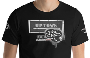 SHORT SLEEVE TEE  (uniSex) : UPTOWN (tiled) -(2020  upgraded classic)