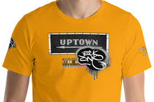 SHORT SLEEVE TEE  (uniSex) : UPTOWN (tiled) -(2020  upgraded classic)