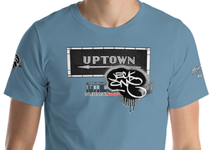 SHORT SLEEVE TEE  (uniSex) : UPTOWN (tiled) -(2020  upgraded classic)