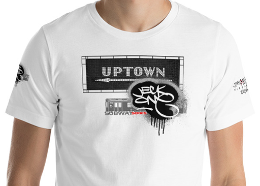 SHORT SLEEVE TEE  (uniSex) : UPTOWN (tiled) -(2020  upgraded classic)