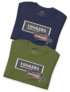 SHORT SLEEVE TEE SHIRT (uniSex) : YONKERS (updated classic)