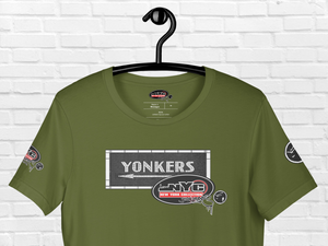 SHORT SLEEVE TEE SHIRT (uniSex) : YONKERS (updated classic)