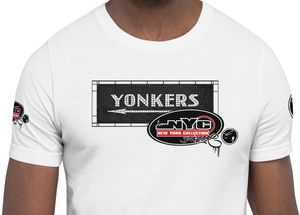 SHORT SLEEVE TEE SHIRT (uniSex) : YONKERS (updated classic)
