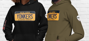 HOODIE (uniSex): YONKERS  -VanityPlate