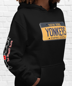 HOODIE (uniSex): YONKERS  -VanityPlate