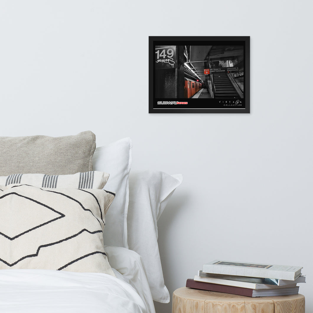 JECKONE 149st Grand Concourse -Shawnee Tatum photo : Framed poster