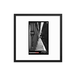 JECKONEvintageArtwork -SubwaySeries- "135th Street- 3 train coming"