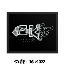 BLACKOUT -JECKONE -Framed photo paper poster